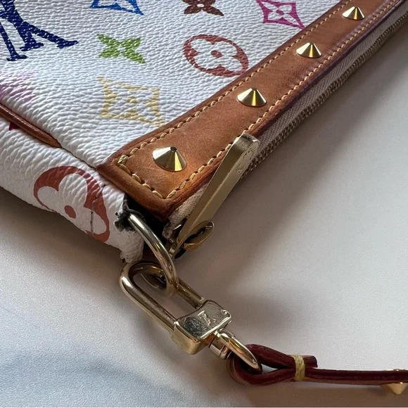 Iconic, Authentic Louis Vuitton Monogram Multicolore Pochette Accessoires - Picture 7 of 16